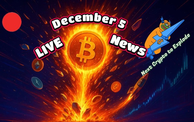 Next Crypto to Explode Live News Today: Timely Insights for Chart Sniffers (December 5)