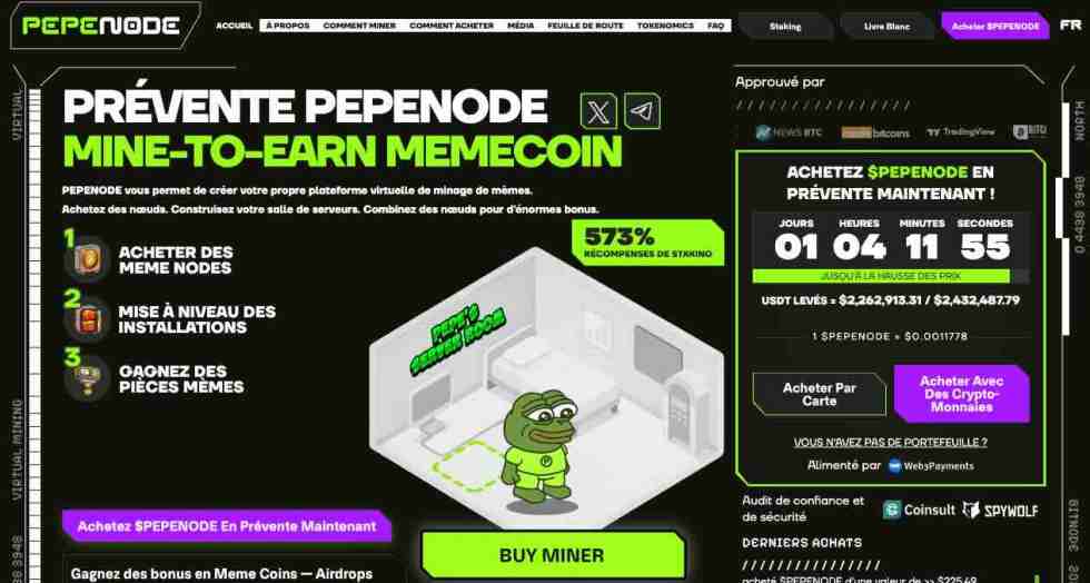 Acheter Pepenode en prévente