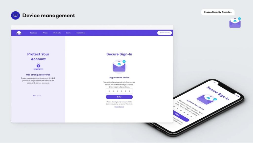 3. Secure your account before funding