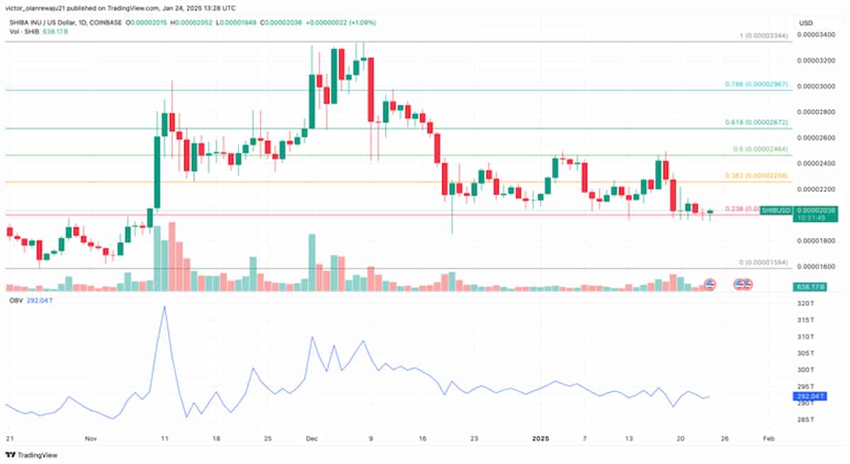 シバコイン価格予測：さらなる下落リスクが浮上