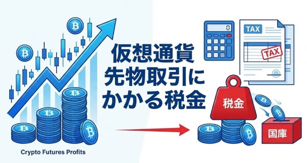 仮想通貨先物取引にかかる税金