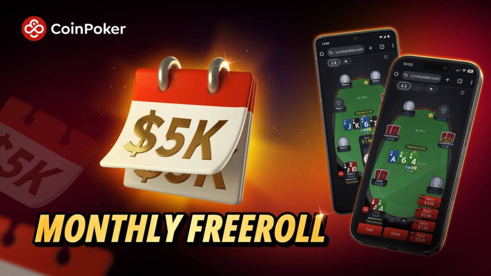 El Mobile Monthly Freeroll de CoinPoker tendrá lugar el 30 de enero