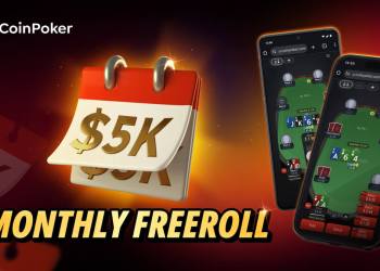 El Mobile Monthly Freeroll de CoinPoker tendrá lugar el 30 de enero