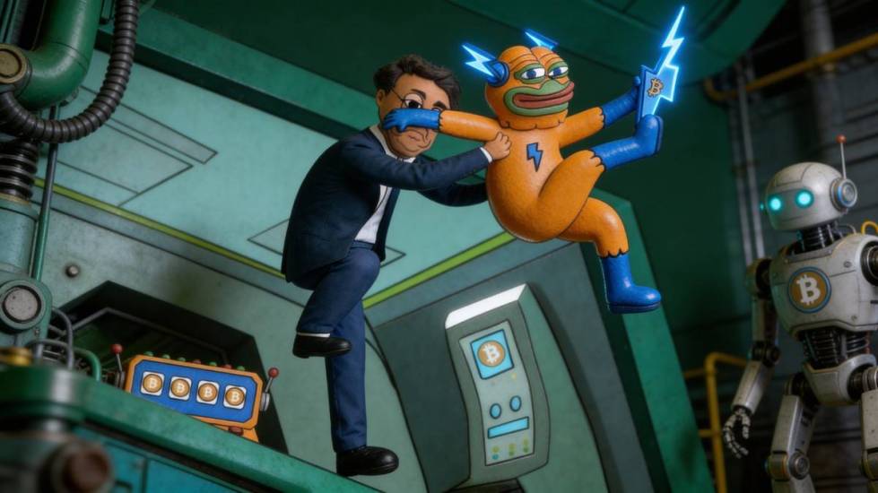 มาสคอต Bitcoin Hyper ท่ามกลางระบบแมชชีนคริปโต