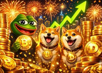 新しいブルランの始まりで注目のミームコイン：ドージコイン、ペペ、フロキと意外な2銘柄