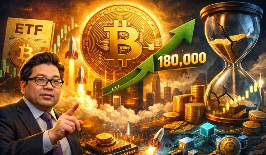 Tom Lee Voorspelt $180.000 Bitcoin Koers Over 18 Dagen - 4 Jarige Crypto Cycle Gebroken