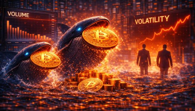 Las ballenas de Bitcoin siguen comprando a través de la volatilidad como paso de cola - BitCoinist | Related Crypto Article