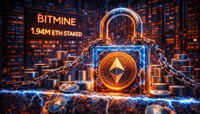 Институционально-масштабная блокировка Ethereum: Bitmine Crosses 1.94M ETH Заклеенный знак - BitCoinist | Related Crypto Article
