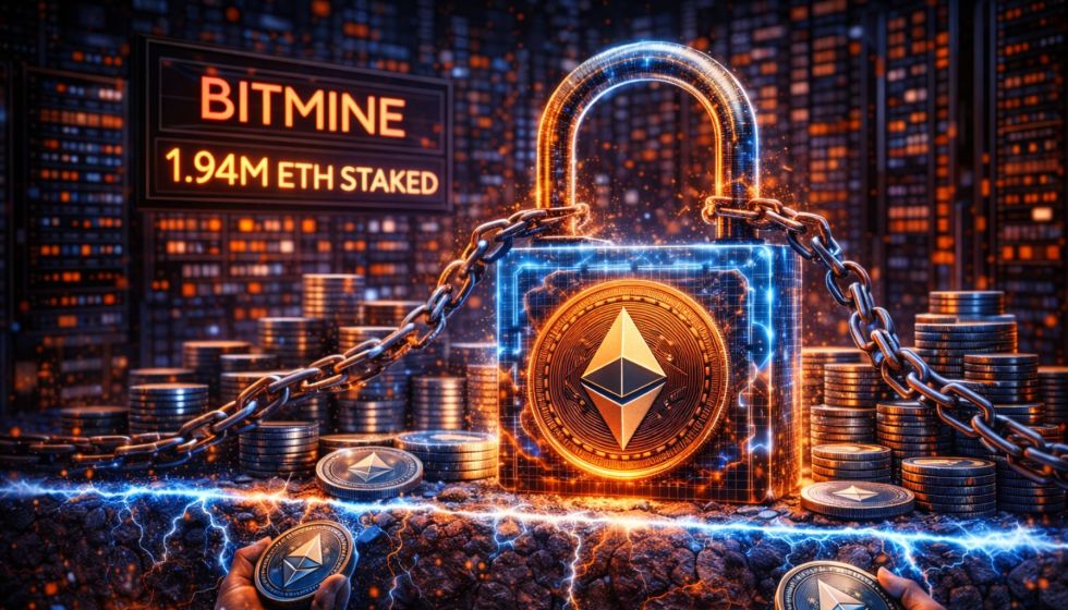Institutional-Scale Ethereum Lockup: Bitmine Crosses 1.94M ETH Staked Mark