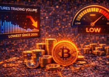 Bitcoin Futures Trading Volume Falls to Lowest Monthly Level Since 2024