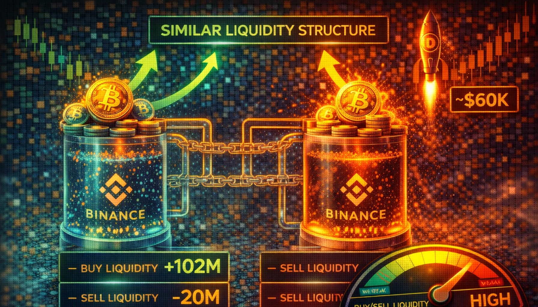 Binance Liquidity Structure Mirrors Conditions Seen Before Previous Bitcoin Rallies – Details