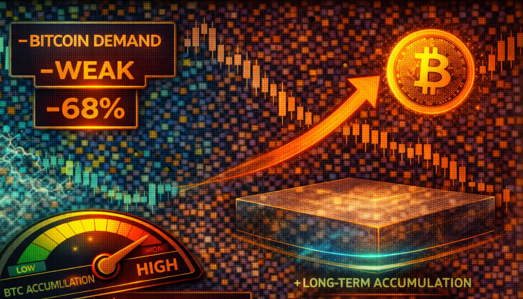 La demanda de Bitcoin sigue siendo débil: configuración de la etapa para la acumulación a largo plazo - BitCoinist | Related Crypto Article