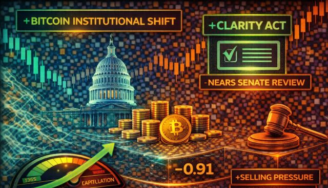 Bitcoin Institutional Shift: CLARITY Act Nears Senate Review - BitCoinist | Related Crypto Article