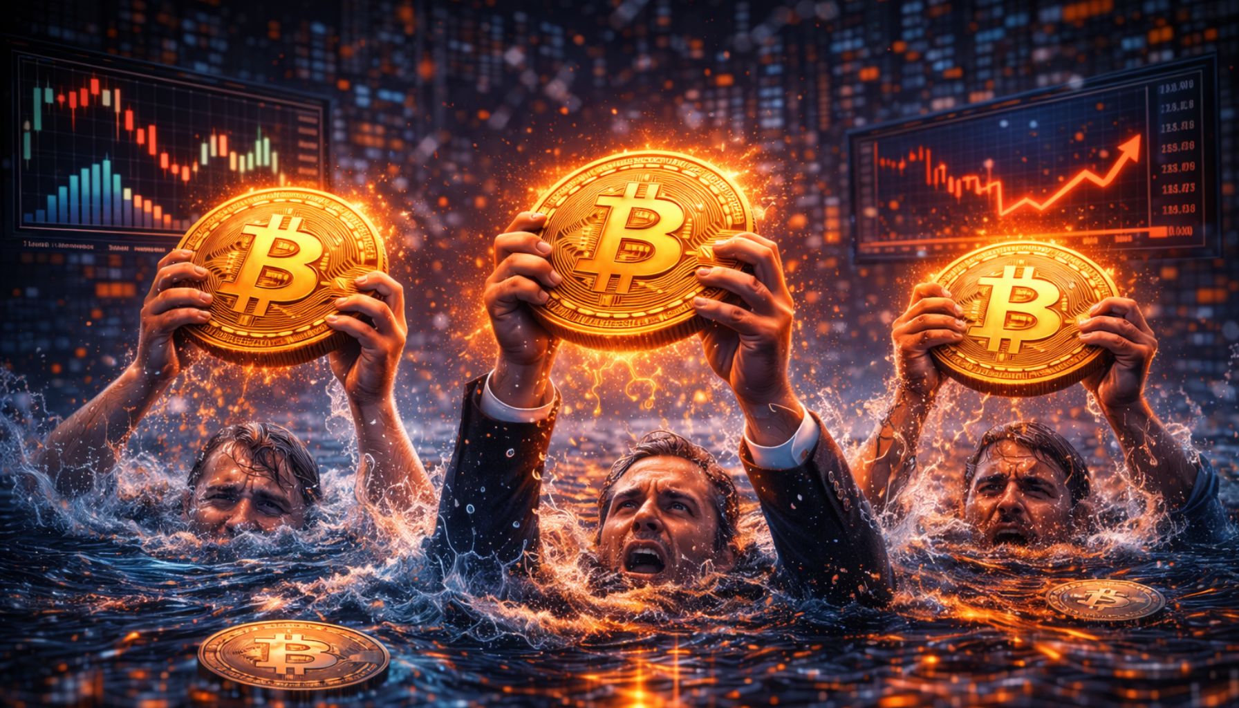 Bitcoin Fresh Buyers Fight To Stay Above Water: Stabilization Or Capitulation?