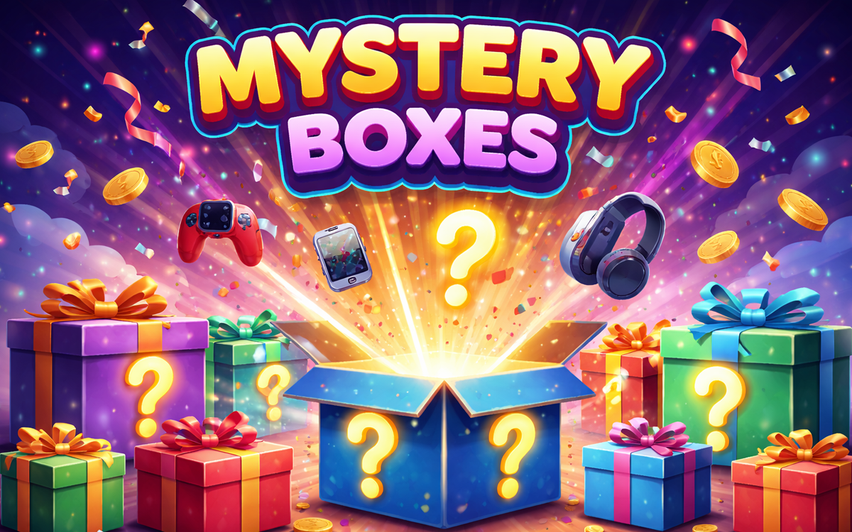 mystery boxes unboxing