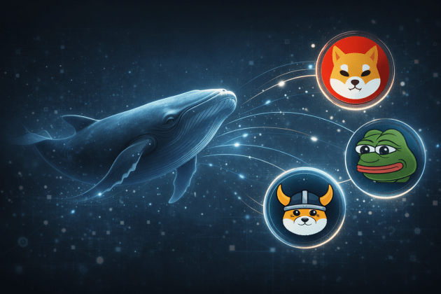 Memecoin Whale Transfers Spike: Floki, Pepe See 550%+ Growth