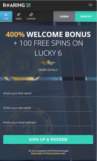 Roaring 21 offshore poker site