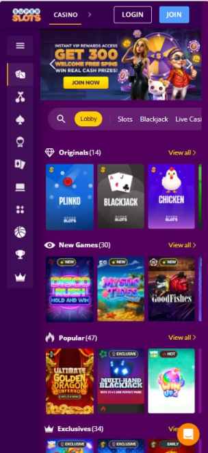 best offshore online poker site Super Slots Casino mobile screenshot