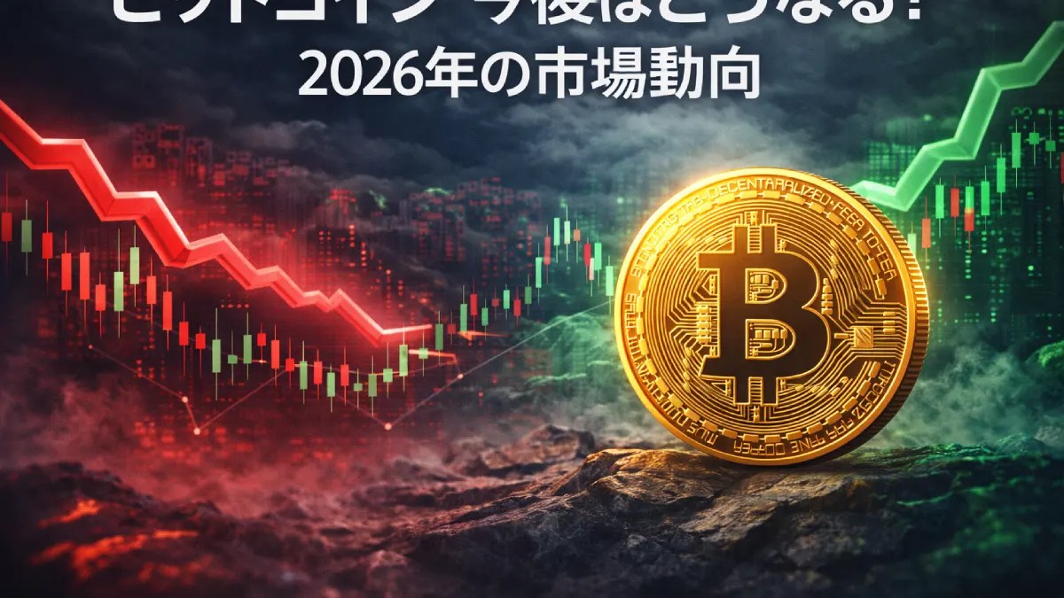 ビットコイン 今後はどうなる？2026年に向けた市場調整とパフォーマンスを分析