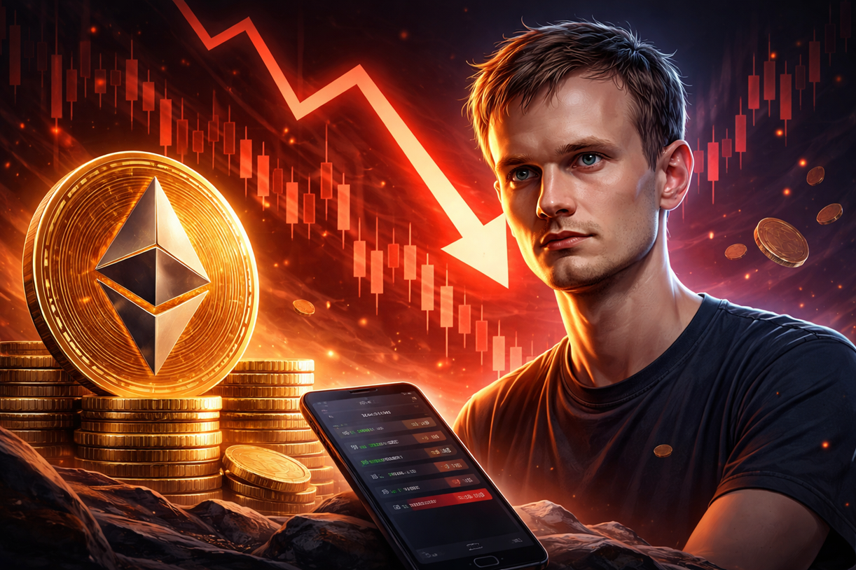 Ethereum Drops After Vitalik Buterin Sells Again: Is History Repeating?