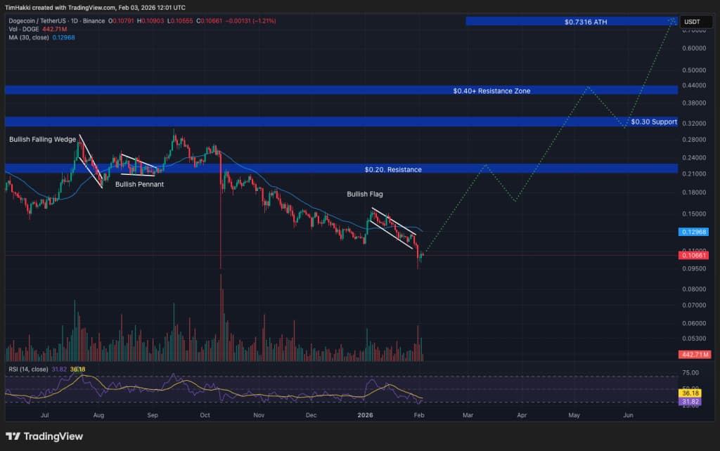 Doge TradingView