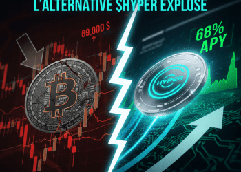 Bitcoin bloqué sous 69k$ : Les baleines vendent-elles ? L’alternative $HYPER décolle !
