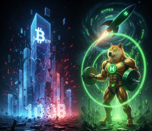 Deflussi dagli ETF Bitcoin per $ 272 miliardi forzano il crollo sotto i 100 miliardi mentre $HYPER pompa