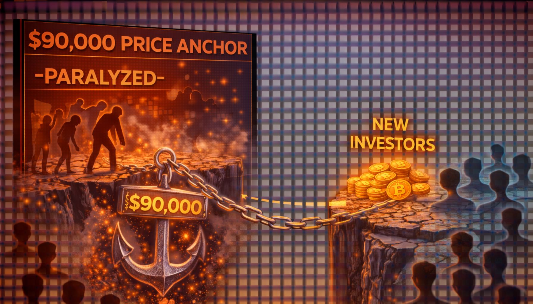 The $90,000 Bitcoin Anchor: Decoding The Gap That Is Paralyzing BTC’s Newest Investor Cohort