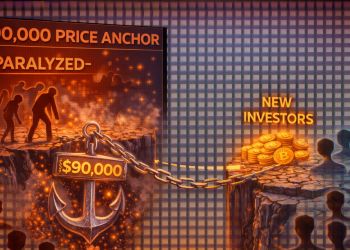 The $90,000 Anchor: Decoding The Price Gap That Is Paralyzing Bitcoin’s Newest Investor Cohort