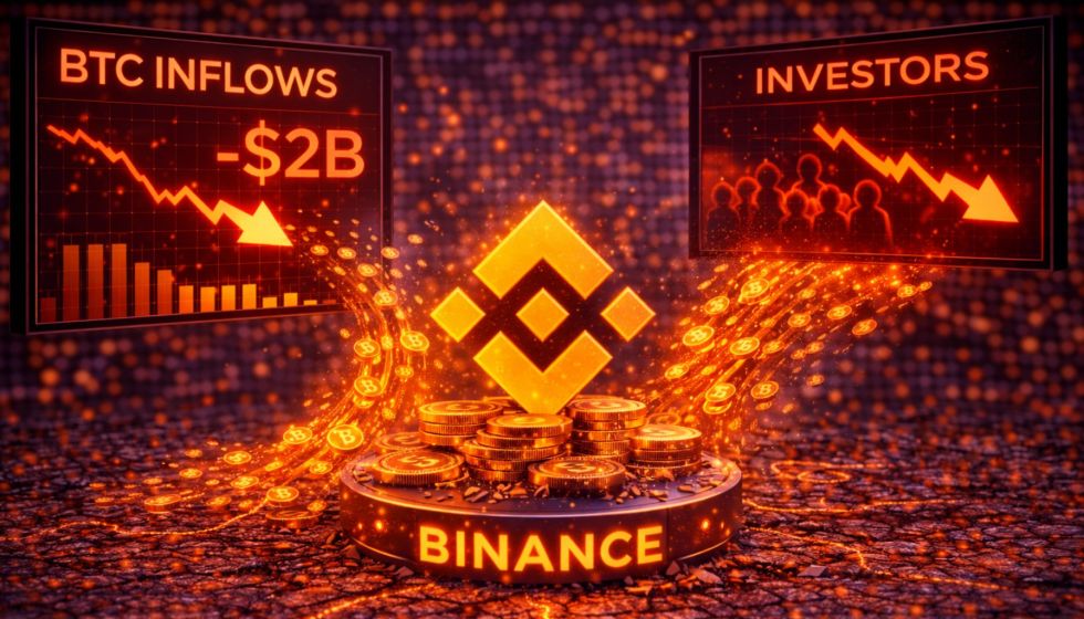 Binance Absorbs Majority Of BTC Inflows As Investors React To Correction