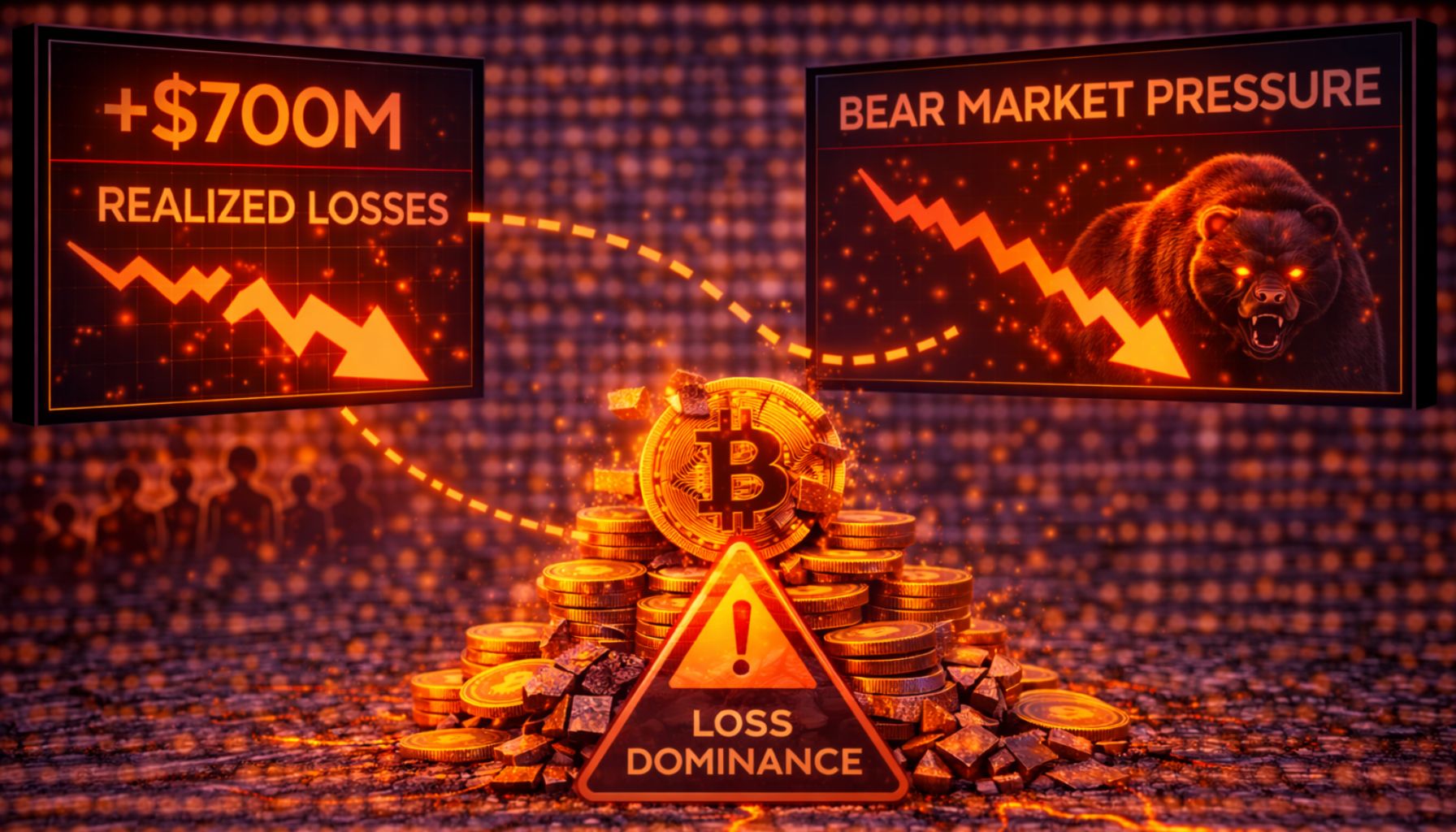 Bitcoin Realized Losses Dominate – Bear Market Pressure Intensifies
