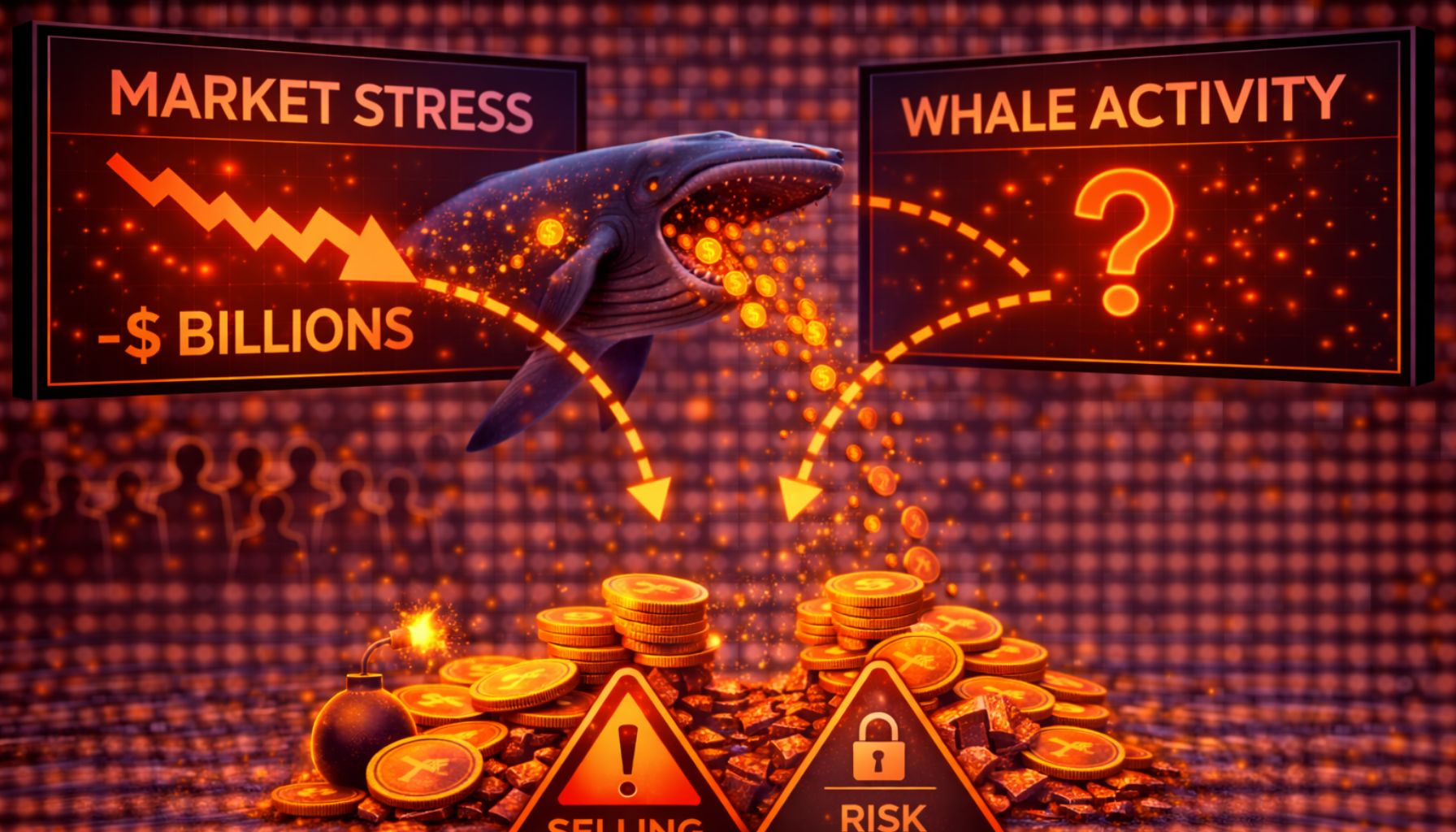 Bitcoin Market Stress Triggers Whale Activity: Selling Pressure Or Risk Management?