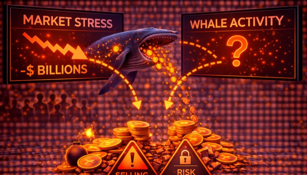 Bitcoin Market Stress Triggers Whale Activity: Selling Pressure Or Risk Management?