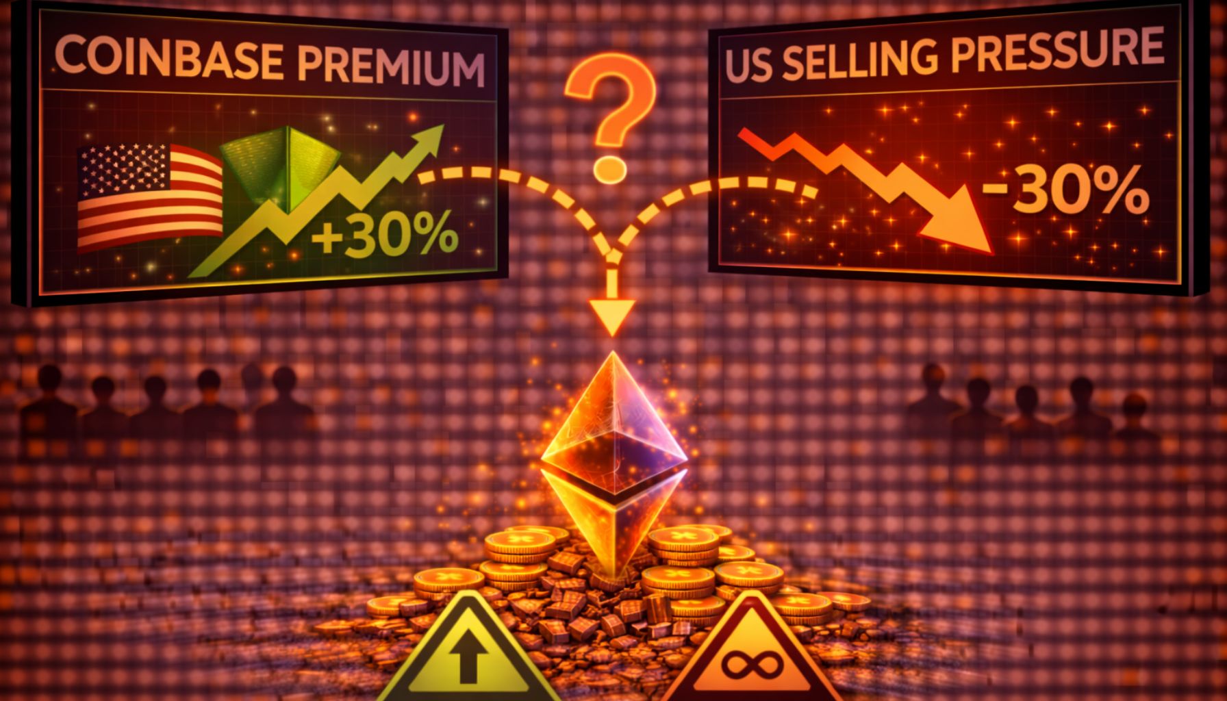 Ethereum Coinbase Premium Jumps – Is US Selling Pressure Finally Fading?