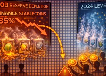 The $10 Billion Vanishing Act: Binance Stablecoin Reserves Evaporate To 2024 Levels As Liquidity Flees The Market