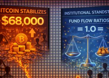 Bitcoin Stabilizes At $68K as Fund Flow Ratios Signal An Institutional Standstill