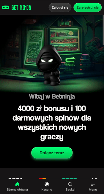 Najlepsze strony bukmacherskie: BatNinja - strona główna