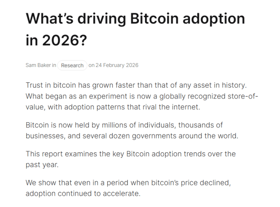 Bitcoin’s Price Is Down 50% — Yet Adoption Has Never Been Stronger