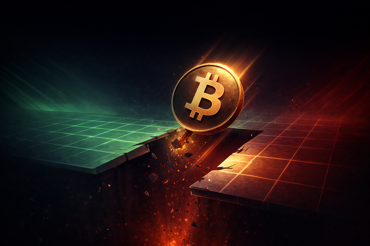 $190 Million In Crypto Longs Caught Off Guard As Bitcoin Retraces Under $66,000