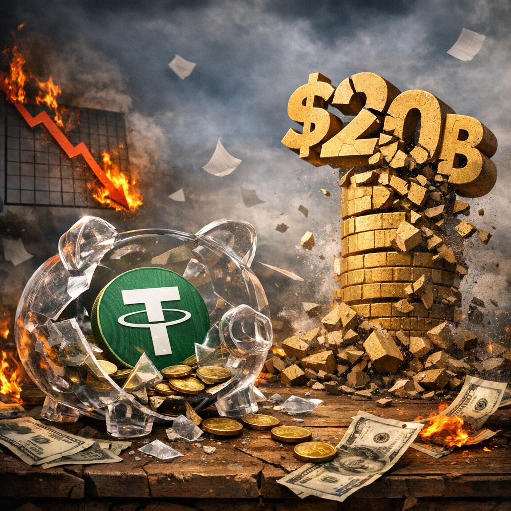 Tether Scraps $20 Billion Funding Ambitions Due To Investor Opposition