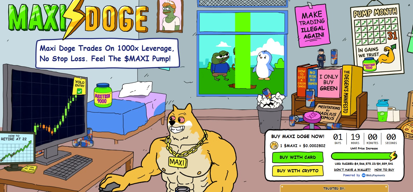 TRM Labs Hits B Valuation as Whales Rotate Into Maxi Doge ($MAXI)