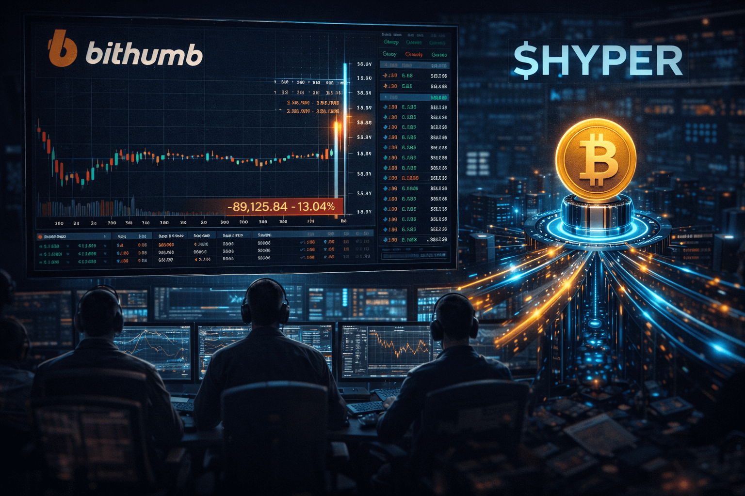 Bithumb Employee’s Mistakenly Sends $233-Worth of $BTC to Users; Could It Fuel $HYPER?