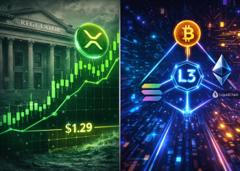 XRP Retests $1.29 Support: Is $2 Still in Play or Will LiquidChain Capture the Momentum?