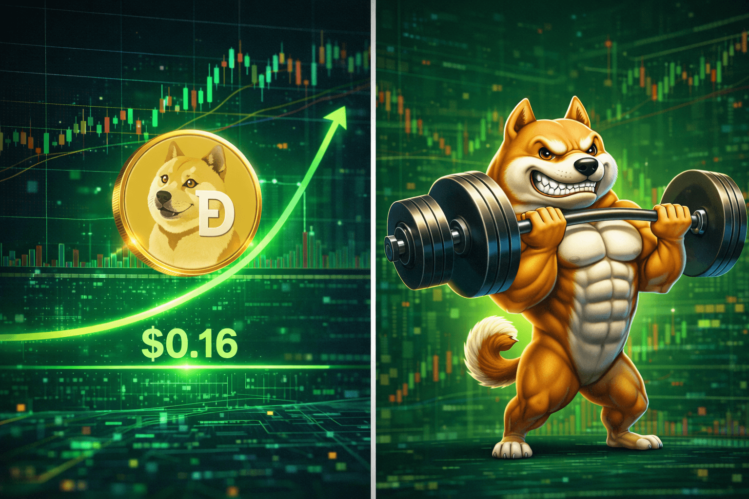 Dogecoin Tries to Hold $0.09370 – Is 2026 the Doge Year or Will $MAXI Take Over?