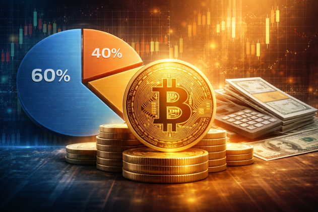 Fidelity’s New Bitcoin Study Challenges The Traditional 60/40 Portfolio