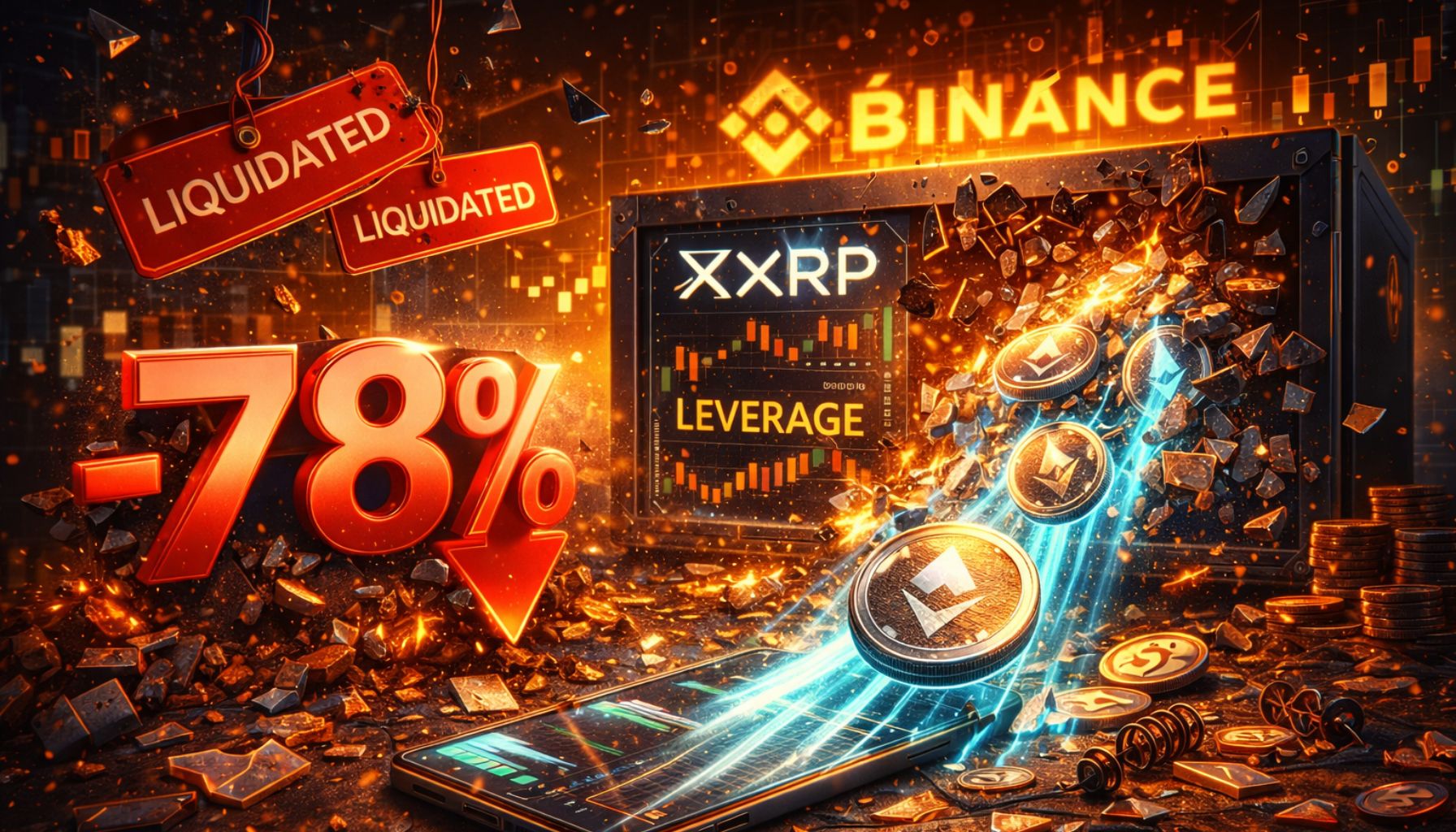 XRP Leverage Collapses 78% On Binance – The Crowded Trade Has Been Cleared | Bitcoinist.com