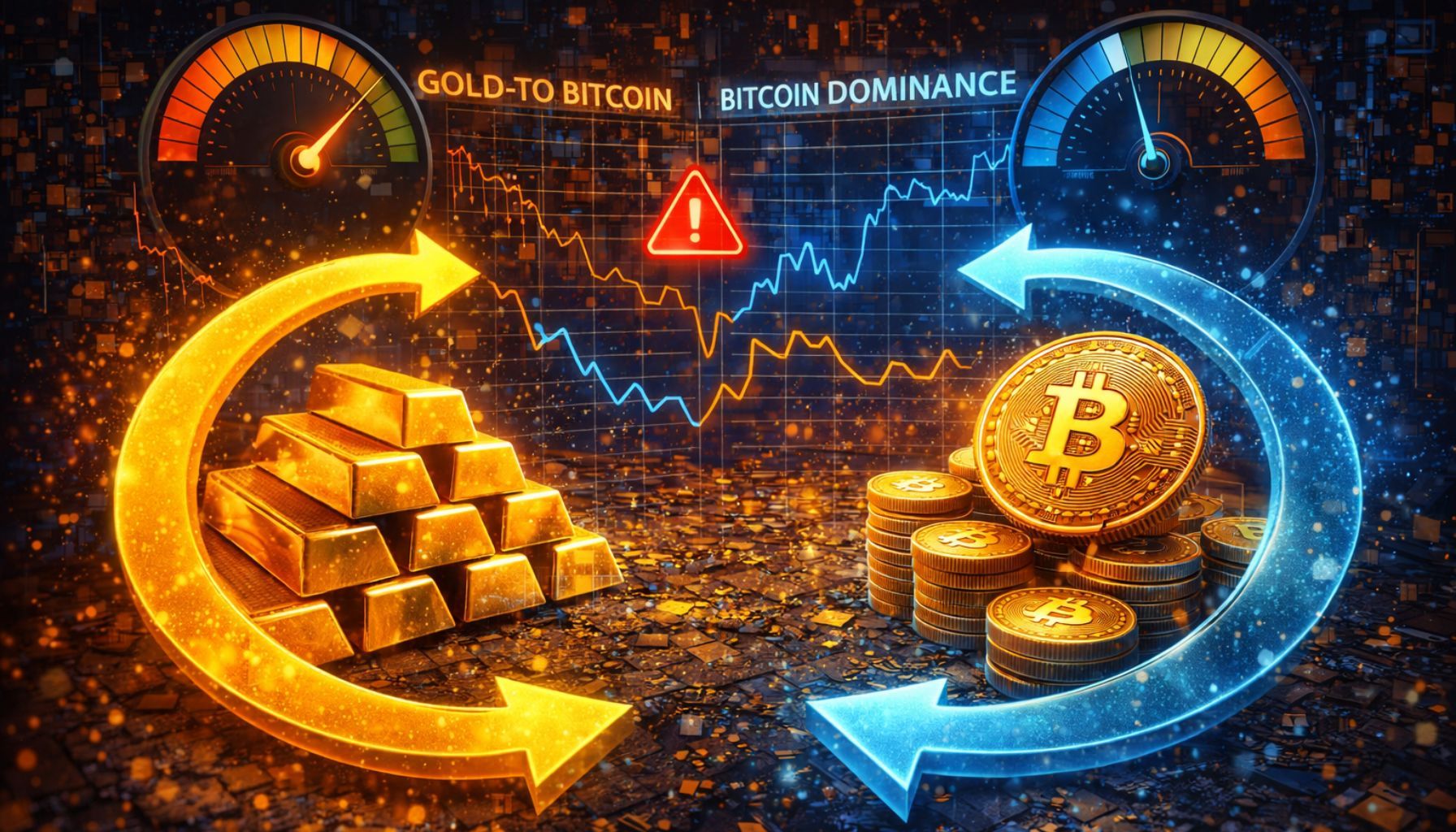 Gold Rotation The Gold-to-Bitcoin Rotation Narrative Is Back, Is This Good For the ...