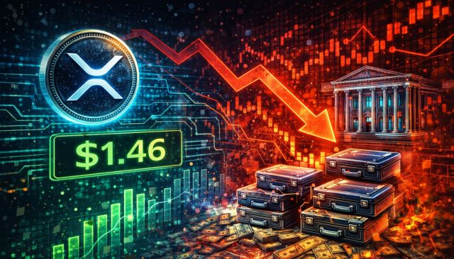 XRP Holds $1.46, But Institutional Accumulation Signals Weakness