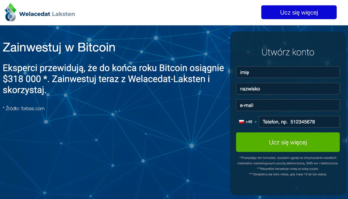 Welacedat Laksten Homepage