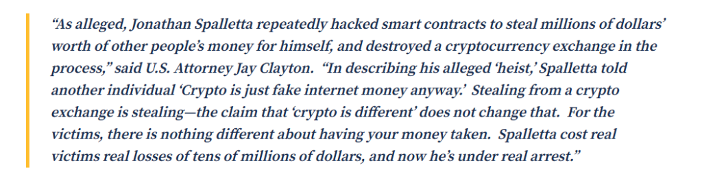 $54M Crypto Hack Nets Maryland Man 30-Year Charge